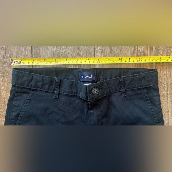 The Children’s Place Girls Uniform Chino Pants Sz 16 Black NWT - Picture 4 of 9
